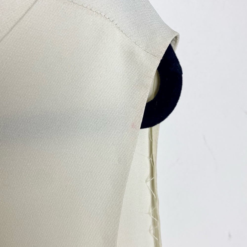 The Row ‘Sesil Sleeveless Cady’ Draped Funnel Neck Top - Picture 11 of 12